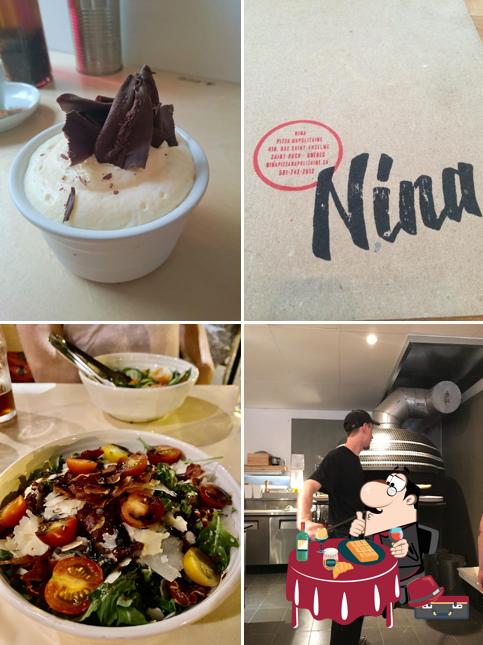 Nina Pizza Napolitaine St-Roch offre un nombre de desserts