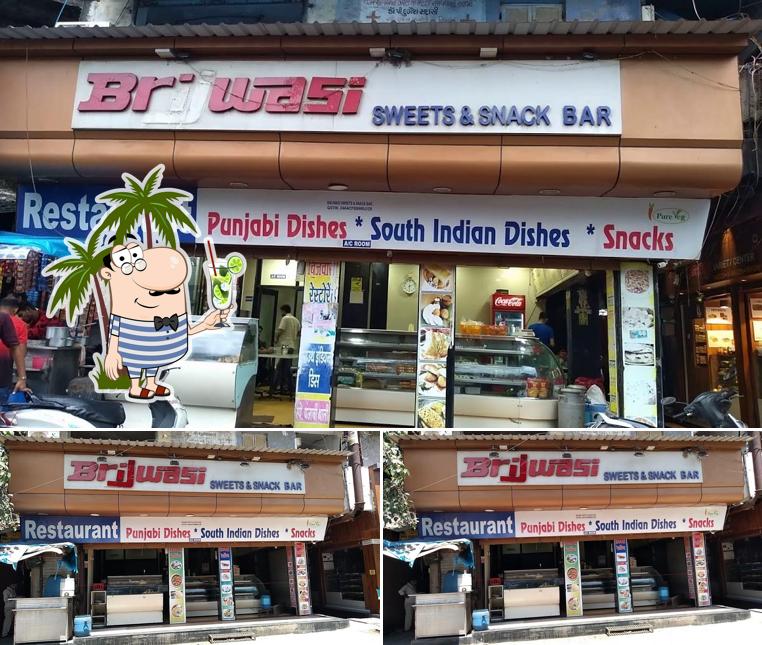 Look at the pic of BRIJWASI SWEETS & SNACK BAR