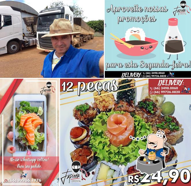 Platos en Japinha Comida Oriental Delivery