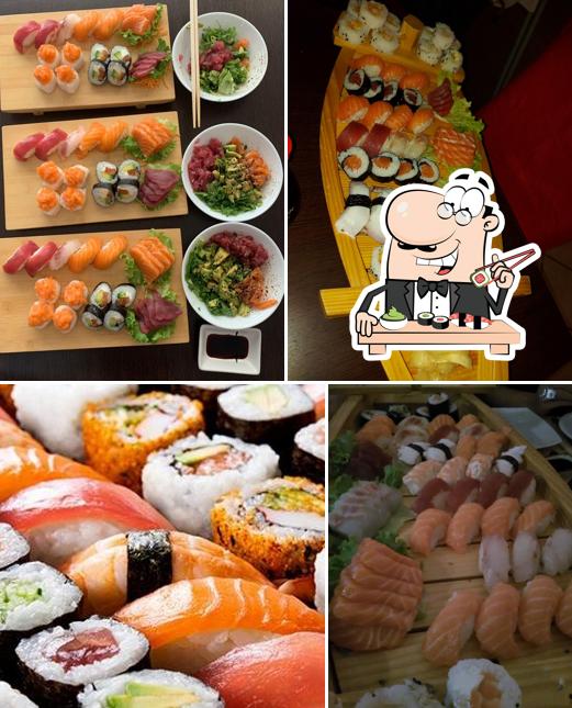 Prova le diverse opzioni di sushi