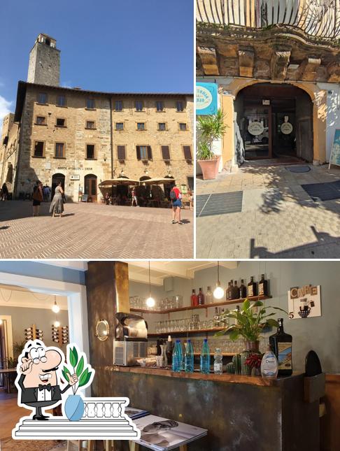 Tra le diverse cose da Trattoria da Dario si possono trovare la esterno e bancone da bar