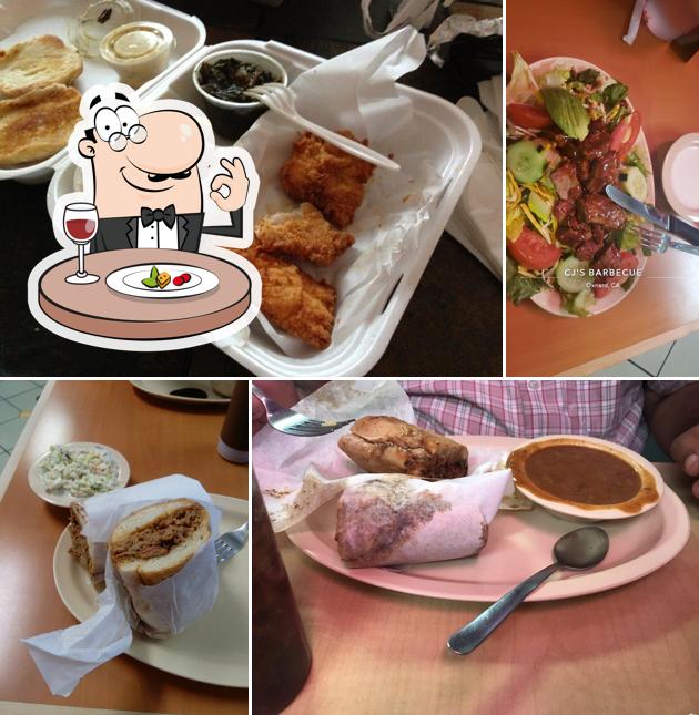 C J's BBQ, 480 Victoria Ave B in Oxnard Restaurant menu and reviews