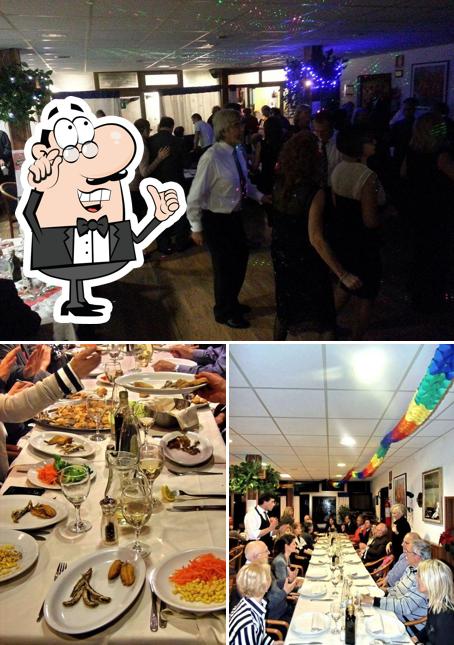 Gli interni di Café Rossetti