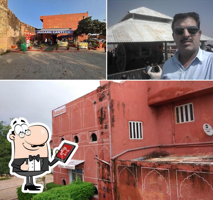 Enjoy the view at the outside area of Jaigarh Restaurant