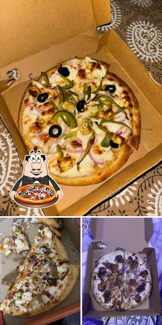 Try out pizza at Pasta On Rasta