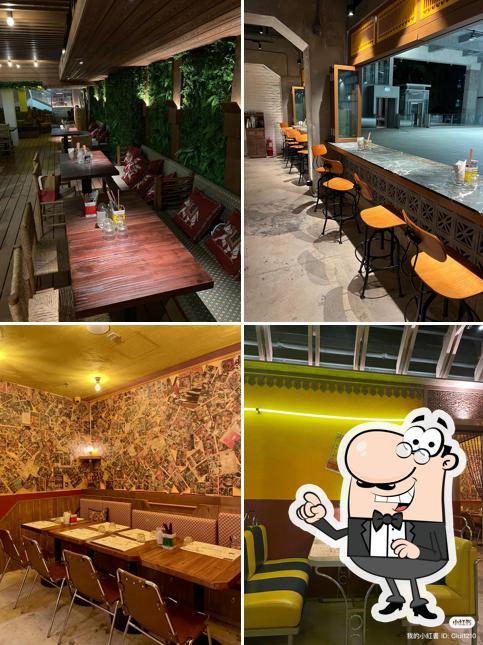 The interior of BKK Thai Street Food