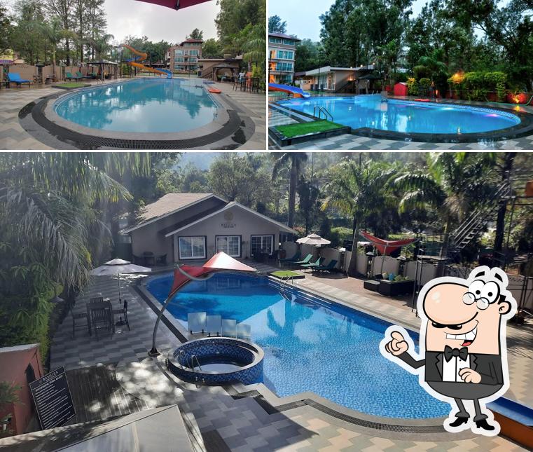 The outside area is an important feature of Basilica Resort