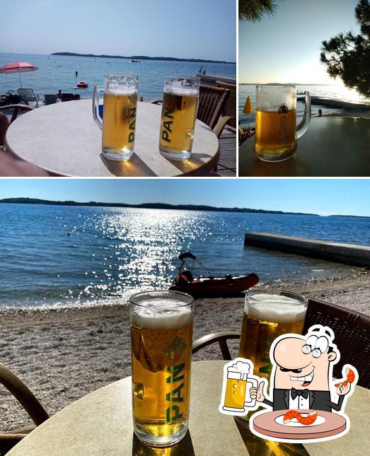 Beach bar Sunrise propone un'ampia gamma di birre