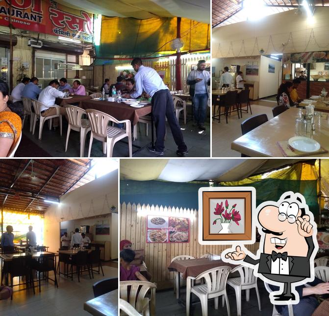 The interior of Hotel Rasoi