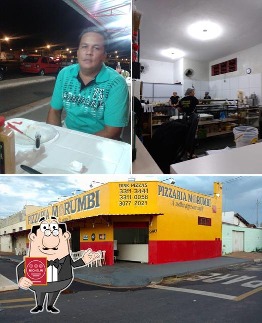See this picture of Pizzaria Morumbi