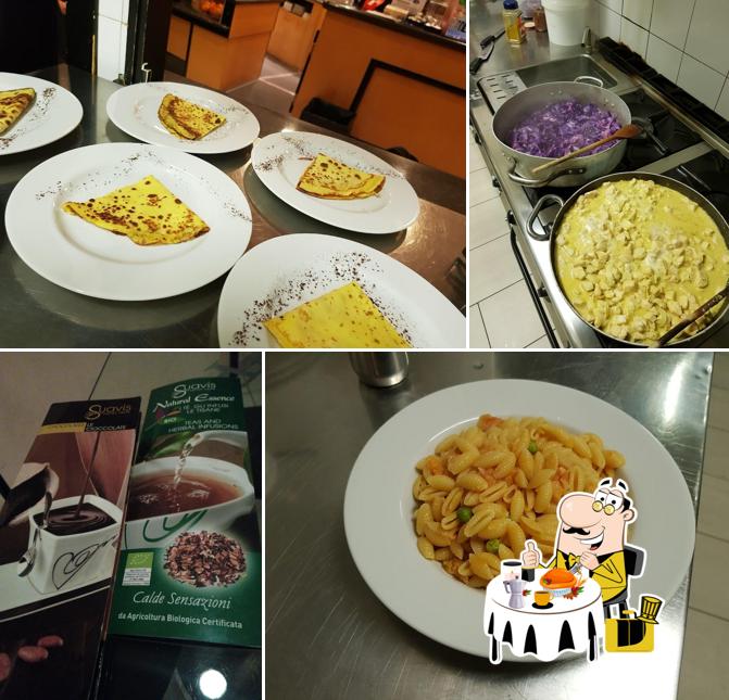 Cibo al Caffé Le Corti