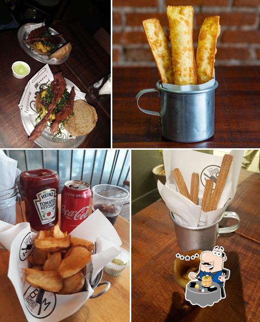 Comida em Burger Makers