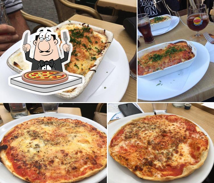 Try out pizza at Pizzeria Da Mario