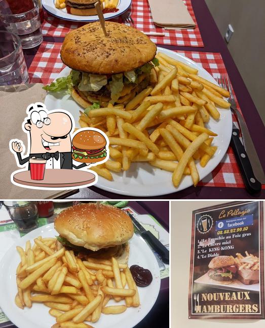 Prenez un hamburger à Le Pellagio