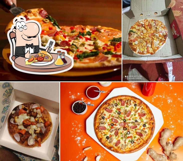 Get pizza at London Pizza Hut