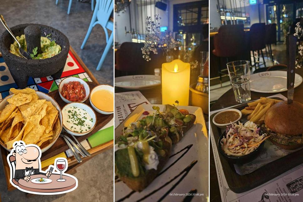 Meals at SAZ American Brasserie