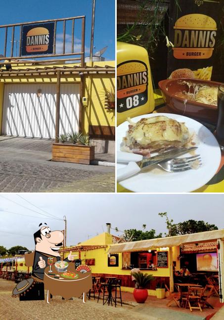 Comida em Dannis Burguer