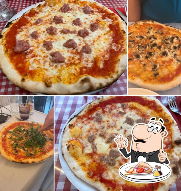 Prenditi tra le svariate varianti di pizza