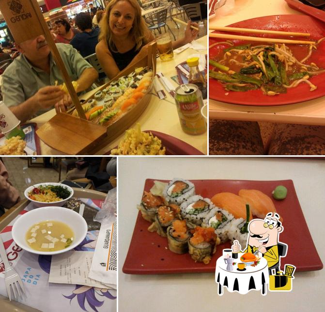 Platos en Gendai - Restaurante Japonês