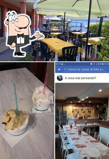 Tra le diverse cose da Caffè Il Borgo Antico si possono trovare la interni e dolce