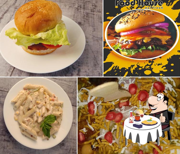 Hamburger at Food house