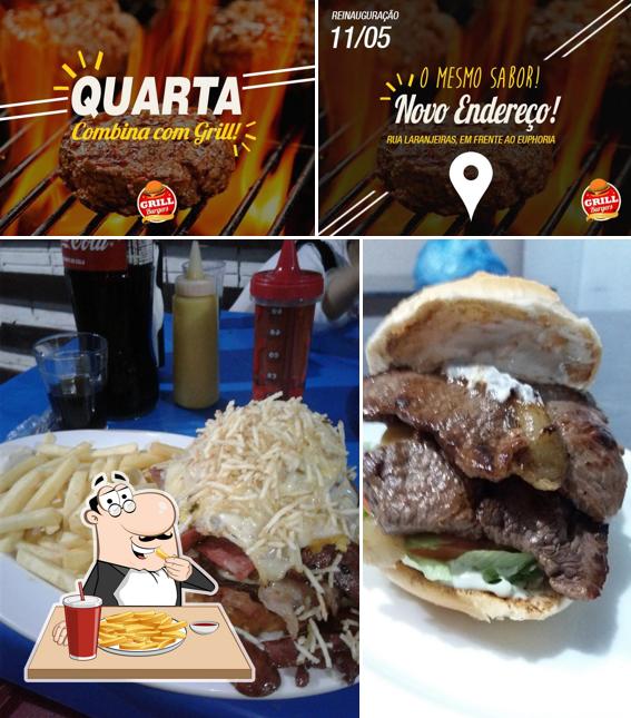 Batata frita em Grill Burges