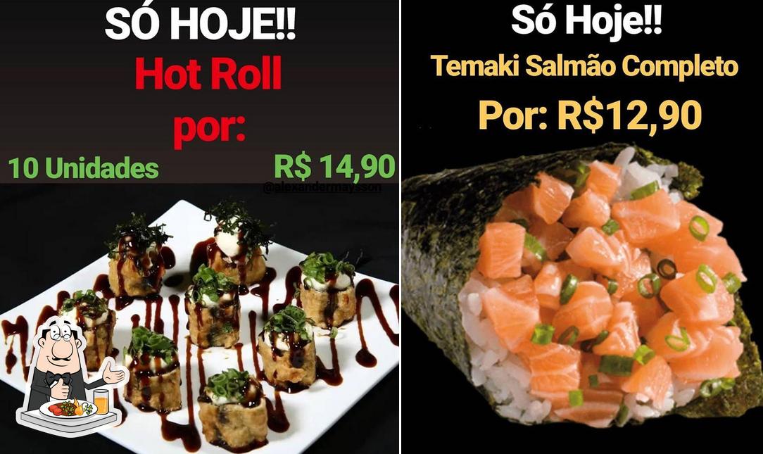 Comida em Na Onda do Japa