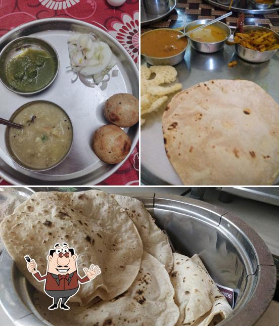 Food at Sri Navya Sai Bihari Hotel