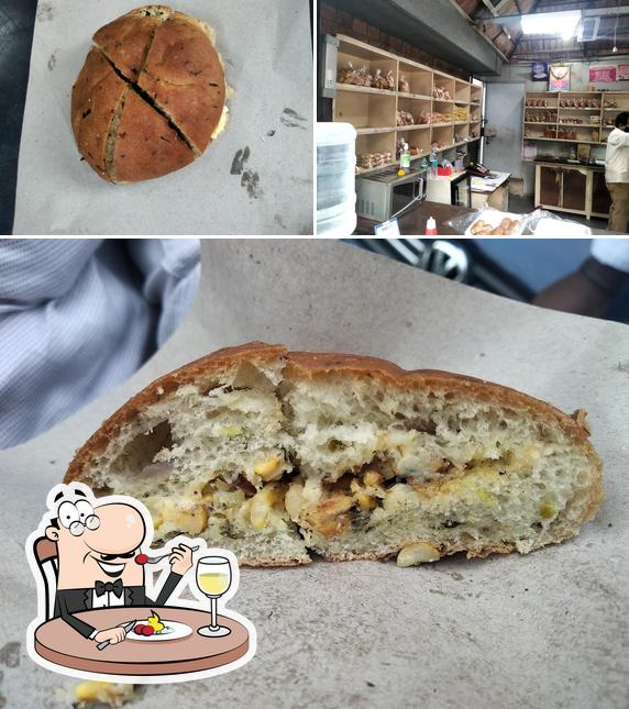 Among various things one can find food and interior at VB small bakery