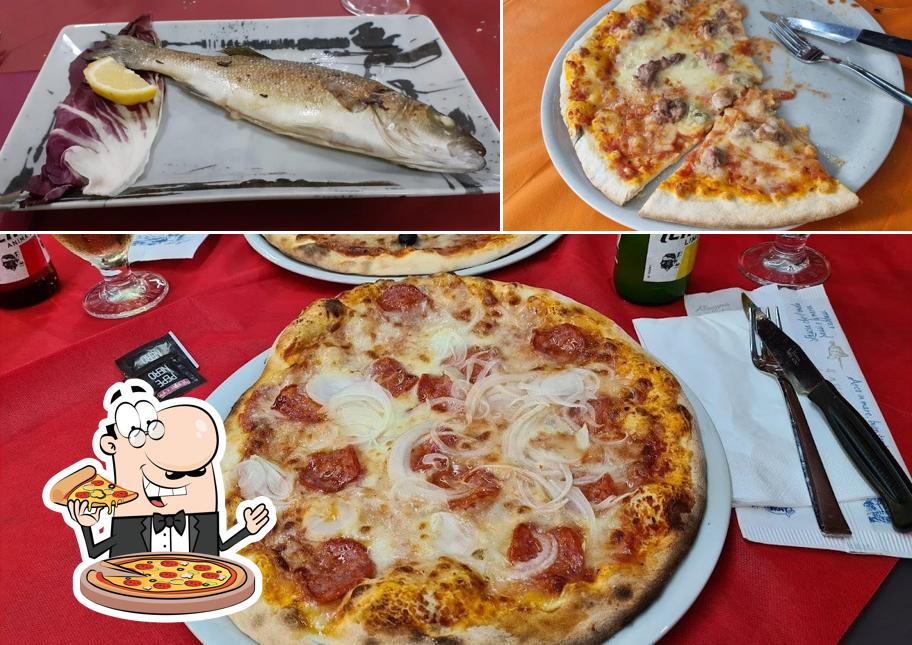 Prenditi tra le svariate varianti di pizza