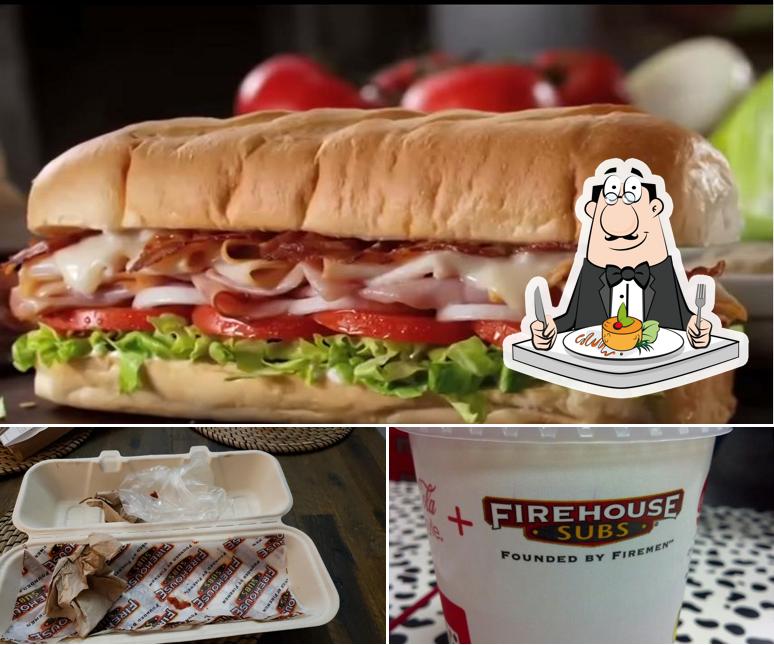 Food at Firehouse Subs Alliance Town Center
