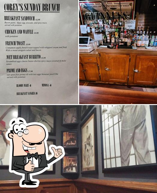 Corey's Lounge in Lansing Restaurant menu and reviews