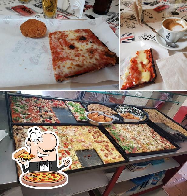 Elige una pizza en Black Pizzeria Bagnoregio