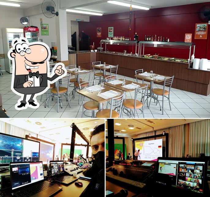 Veja imagens do interior do Dr Prato restaurante
