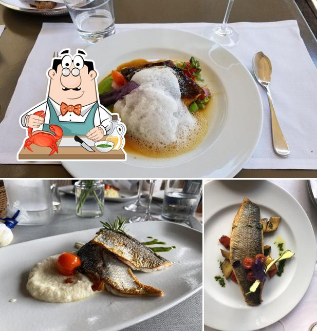 Ordina la cucina di mare a Fischerstube Zürihorn