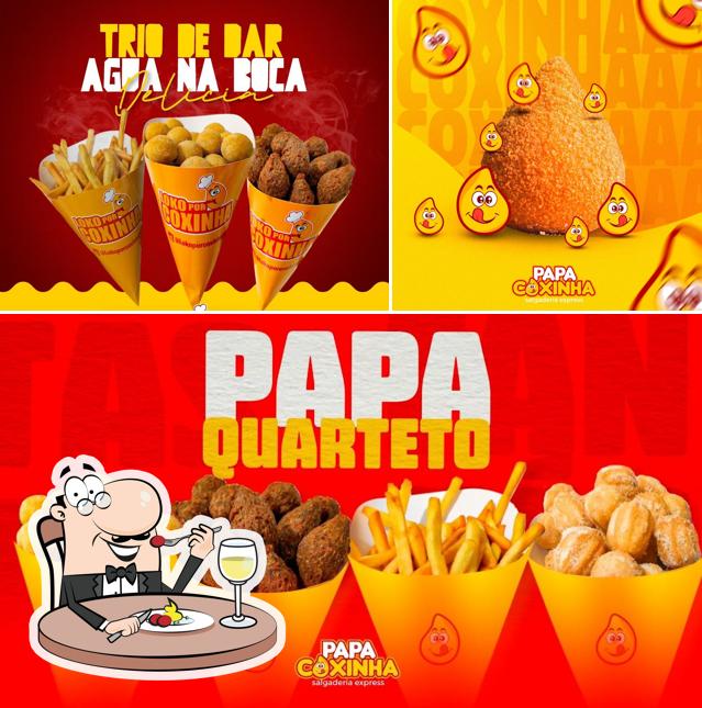 Comida em Papa coxinha Salgaderia Express - Unidade 2