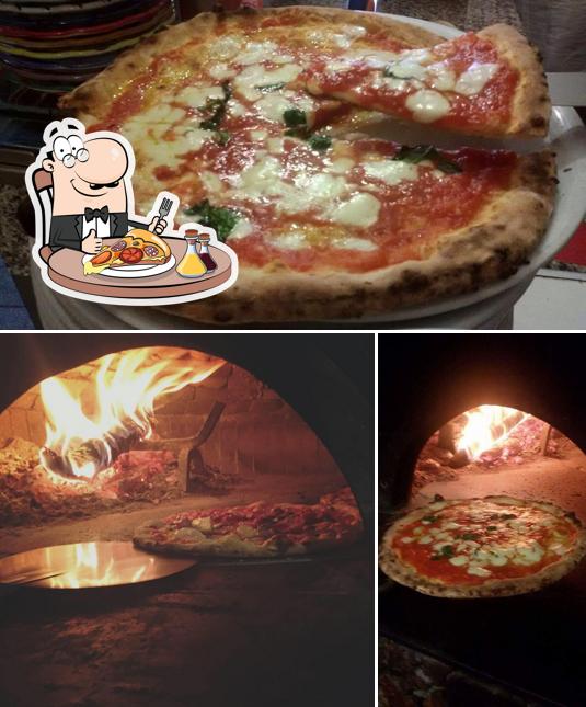 Prenez des pizzas à Pizzeria La Ciociara (Forno a Legna)