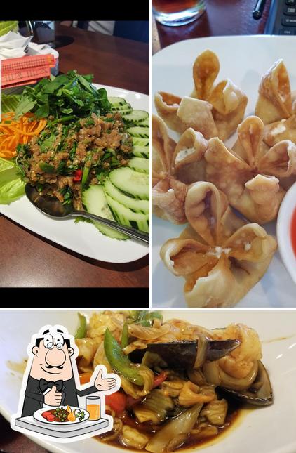 Еда в "Thai Fusion"