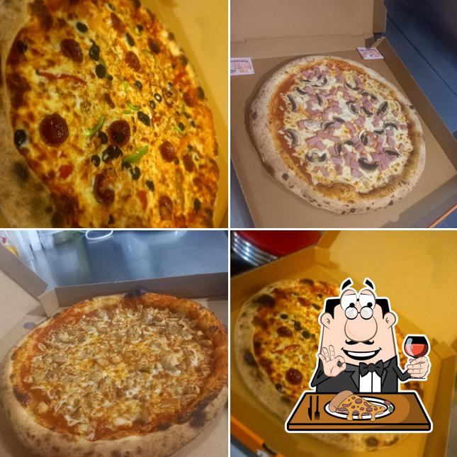 Prenez différents types de pizzas