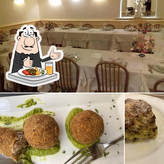 Parmi les diverses choses de la nourriture et la intérieur, une personne peut trouver sur Al Grappolo D’Oro
