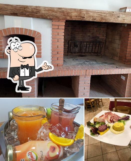 Tra le varie cose da Trattoria ai Massignani si possono trovare la interni e bevanda