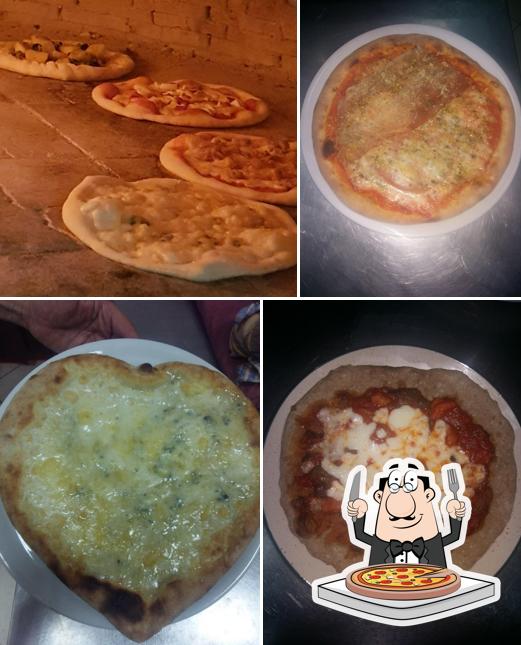 A Trattoria pizzeria Regina di Gino Famá, puoi goderti una bella pizza
