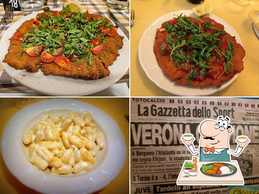 Cibo al Trattoria alla Colonna