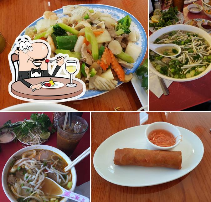 Meals at Viet Huong Restaurant