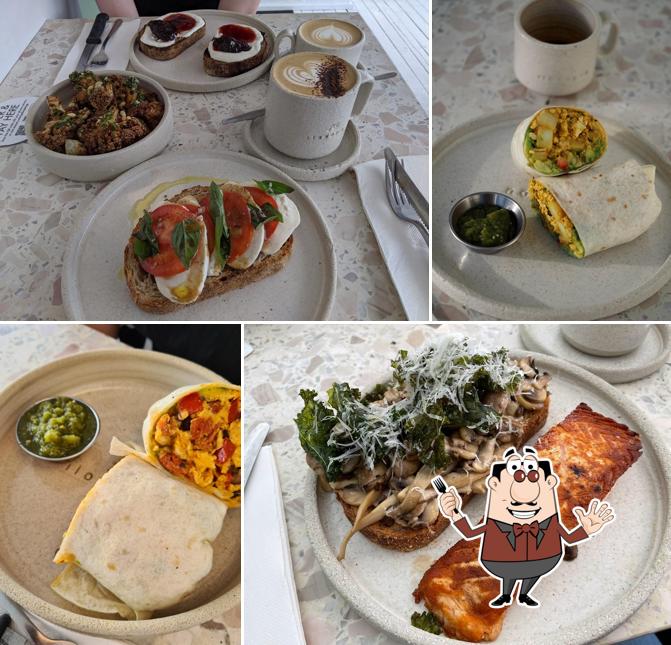 Café Palm Springs burleigh, Burleigh Heads Carta del restaurante y