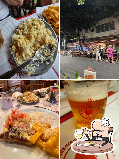 Comida em Galeto do Leblon