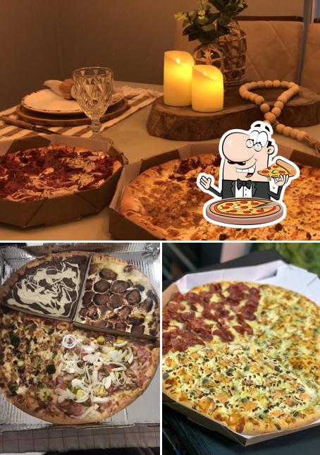 Experimente diferentes variedades de pizza