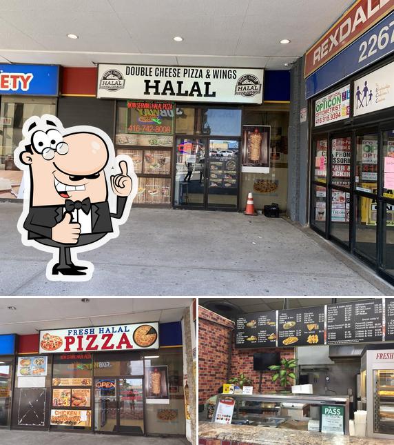 Double Cheese Halal Pizza & Wings in Toronto Restaurant menu and reviews