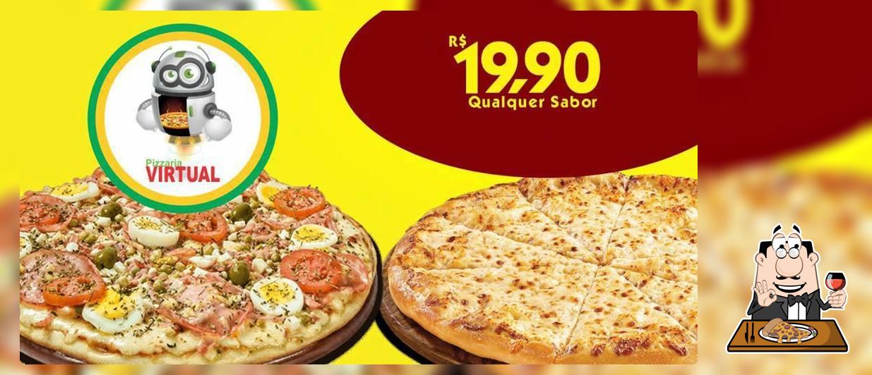 Peça pizza no Pizzaria Virtual