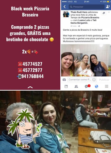 Here's a pic of Pizzaria Braseiro